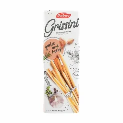 Outlet Grissini Garlic & Herbs Breadsticks, 125g Ingredients Brands|Snacks