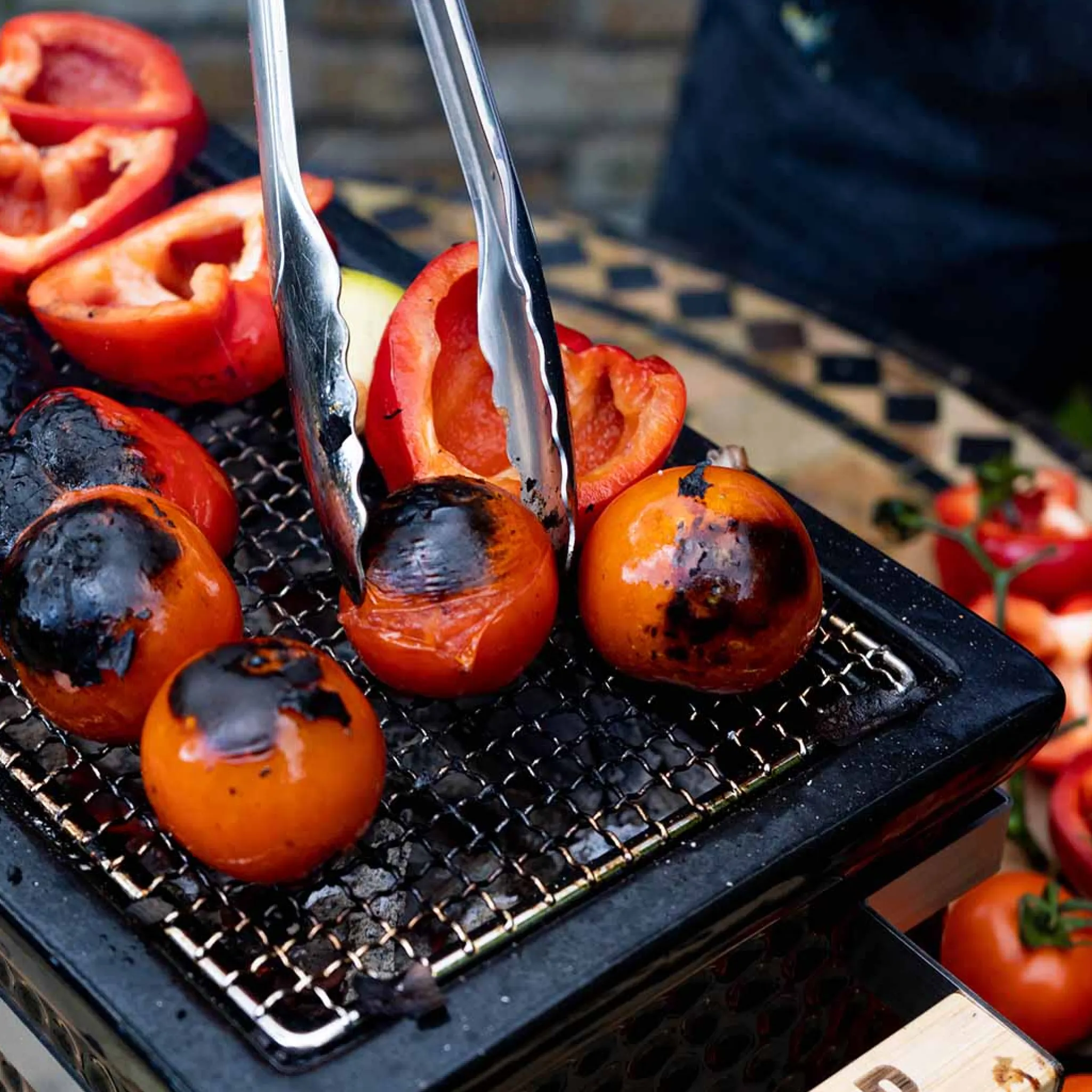 Clearance Osaka Shichirin Tabletop BBQ, Black Japanese Ingredients|Food Smokers