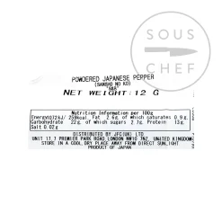 Online Ground Japanese Sansho Pepper, 8g Japanese Ingredients|Herbs & Spices