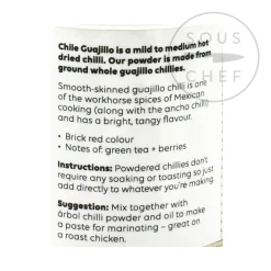 Sale Guajillo Powder, 60g Ingredients Brands|Mexican Ingredients