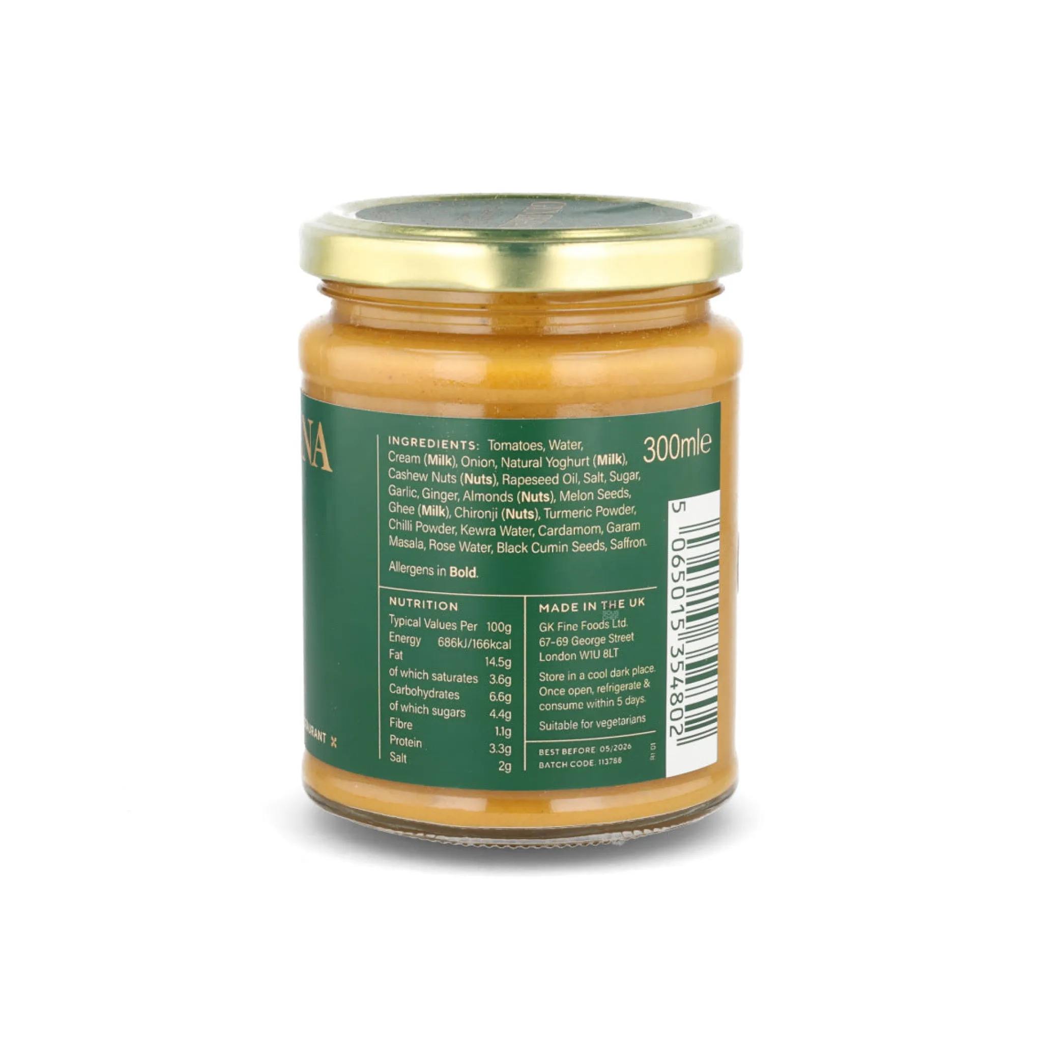 Best Korma Cooking Sauce, 300ml Indian Ingredients|Sauces & Condiments