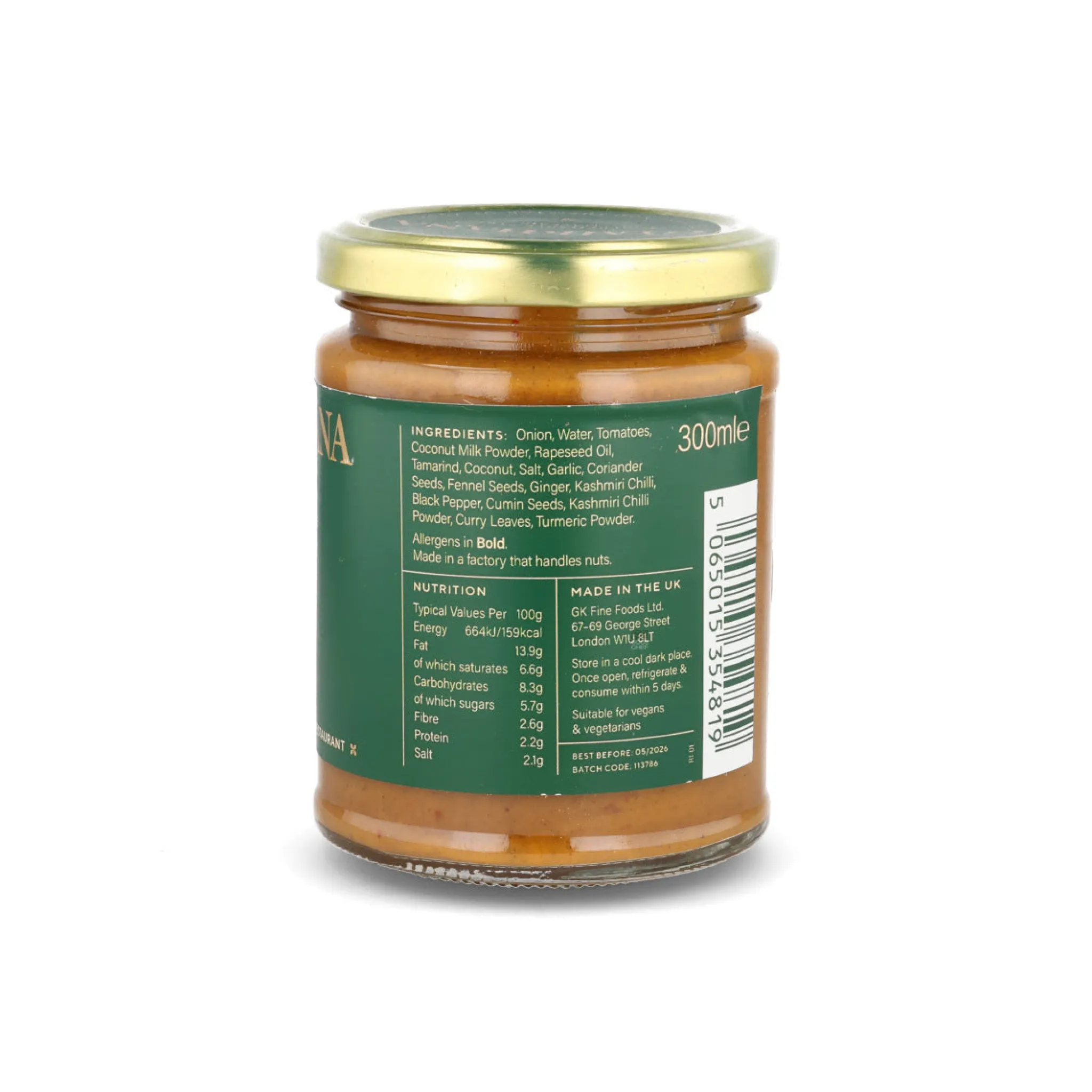 Discount Madras Cooking Sauce, 300ml Indian Ingredients|Sauces & Condiments