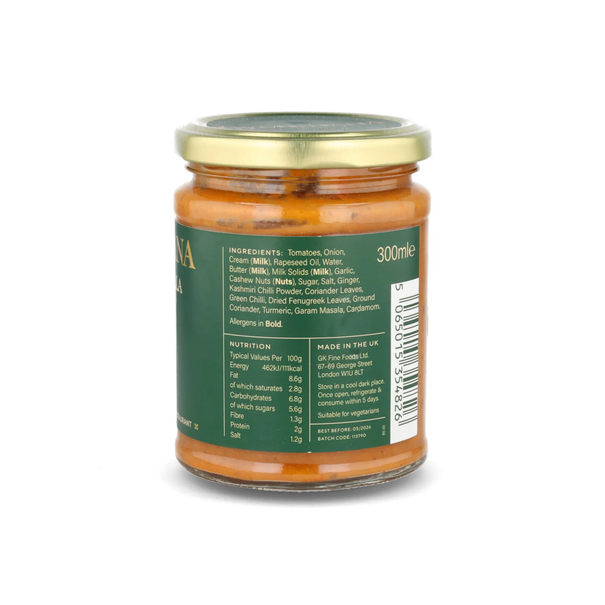 Outlet Tikka Masala Cooking Sauce, 300ml Indian Ingredients|Sauces & Condiments