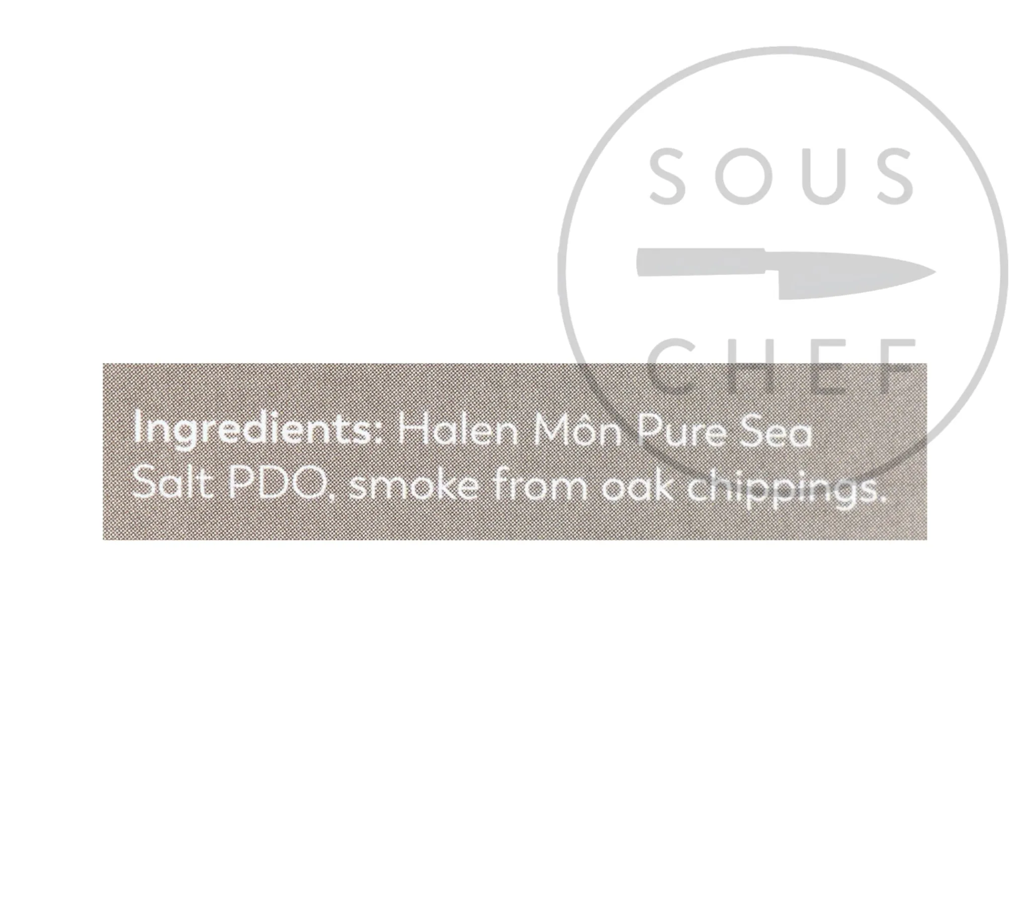 Discount Halen Mon Oak Smoked Sea Salt, 100g Ingredients Brands|Made In The Uk