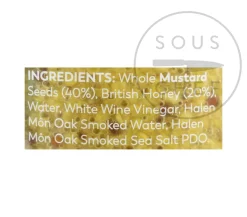 Hot Halen Mon Smoky Honey Mustard, 200g Ingredients Brands|Made In The Uk