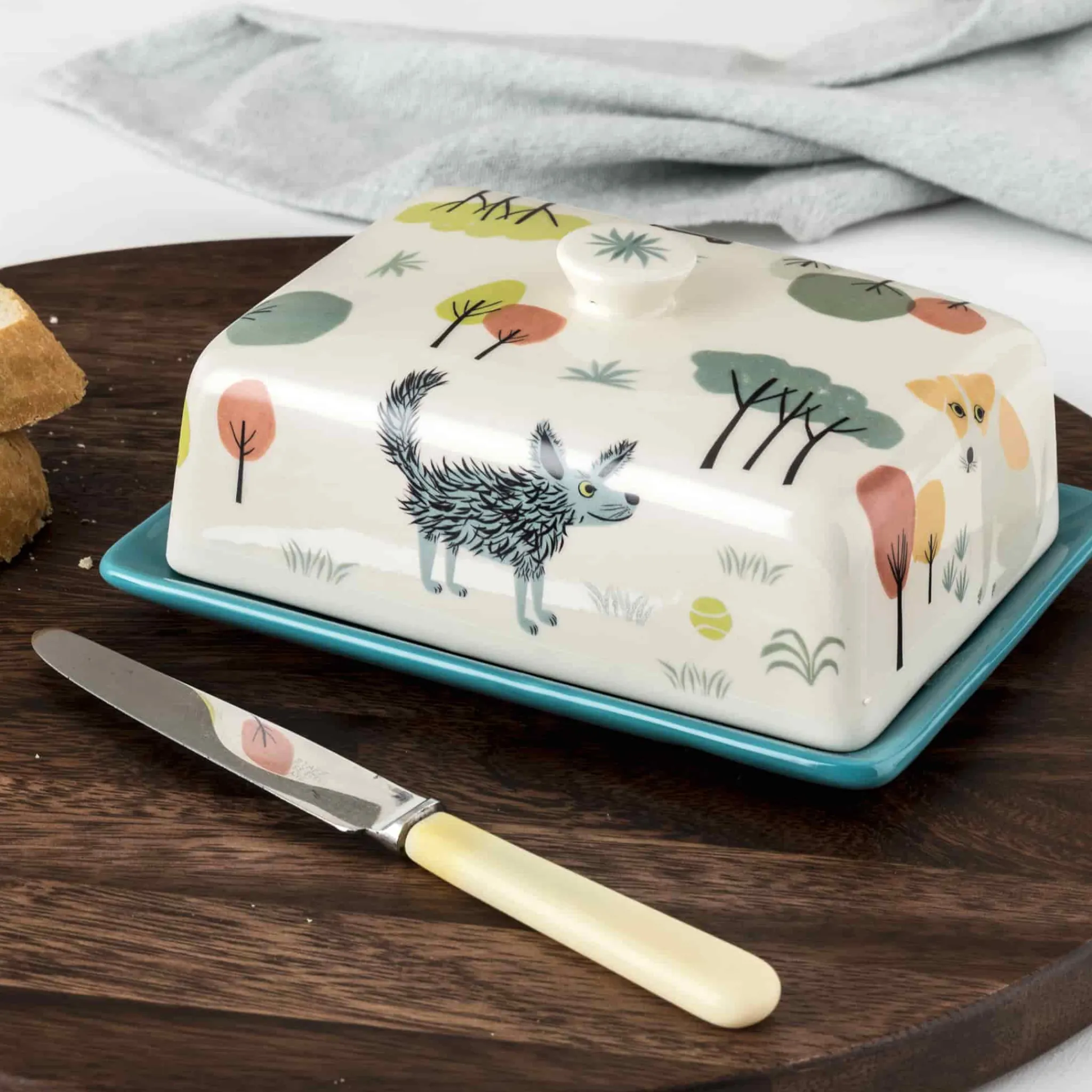 Dog Butter Dish, 14.5x6.5cm Tableware Brands