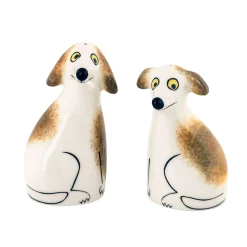 New Set of 2 Dog Salt & Pepper Shakers, 9.5cm Table Setting|Kitchen Tools & Utensils
