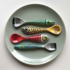 Discount Set of 4 Fish Spoons, 13cm Cutlery|Tableware Brands