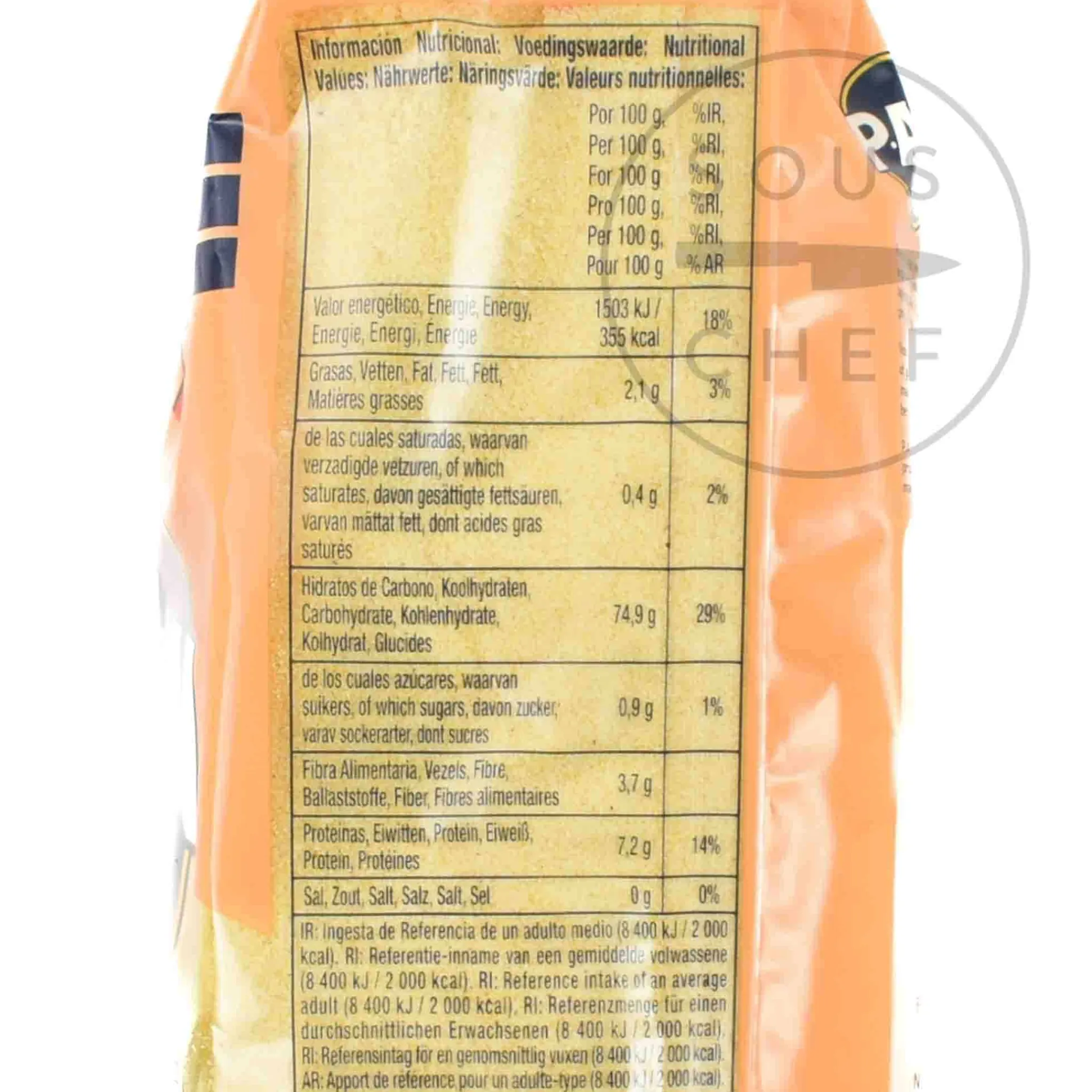 Clearance Harina - Yellow, 1kg Ingredients Brands|Italian Ingredients