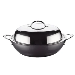 Clearance Nanobond Wok with Lid, 36cm Pots & Pans