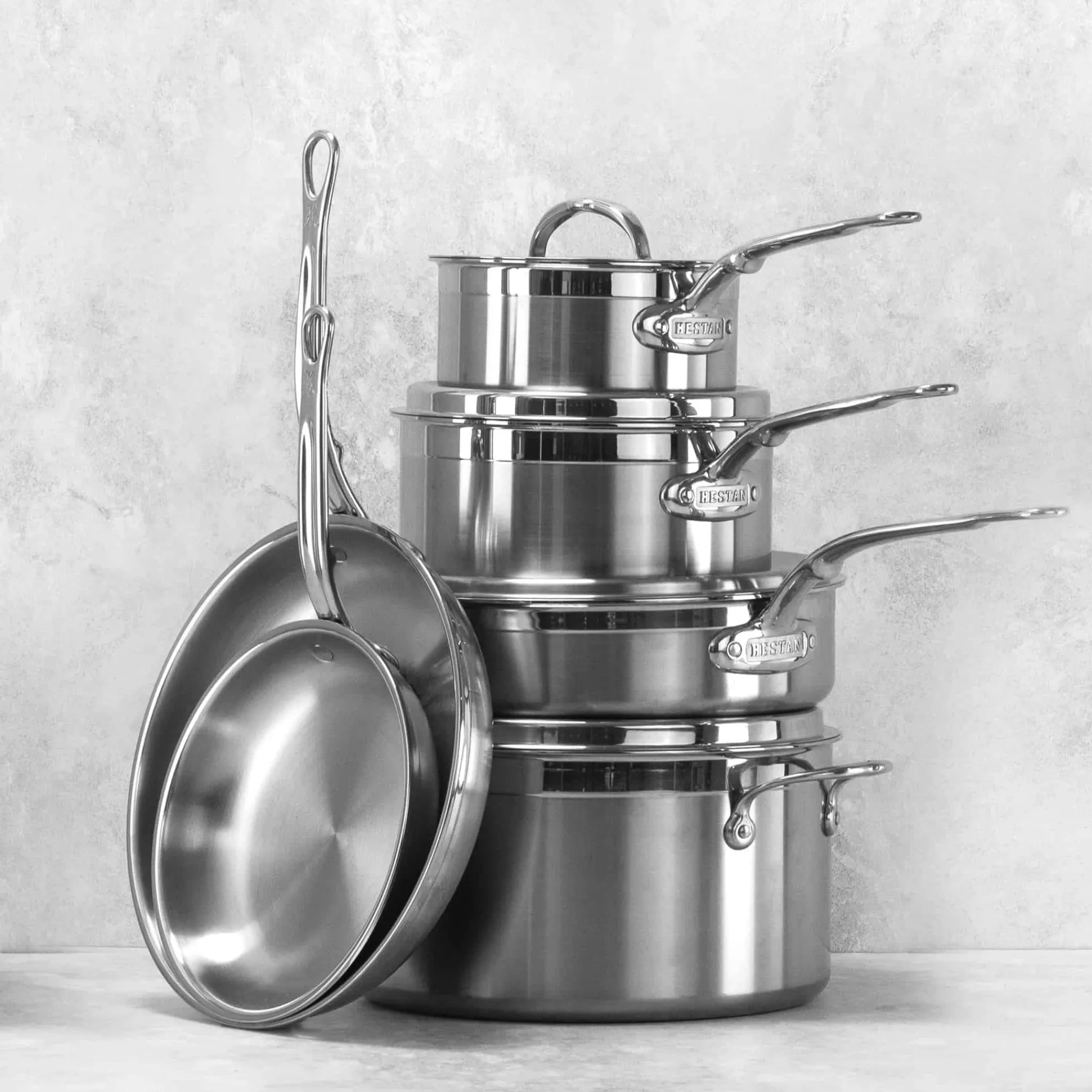 Online ProBond Stainless Steel 6 Piece Cookware Set Pots & Pans