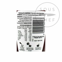 Clearance Hibiscus Ginger & Manuka Honey Real Fruit Infusion, 250ml Ingredients Brands|Drinks