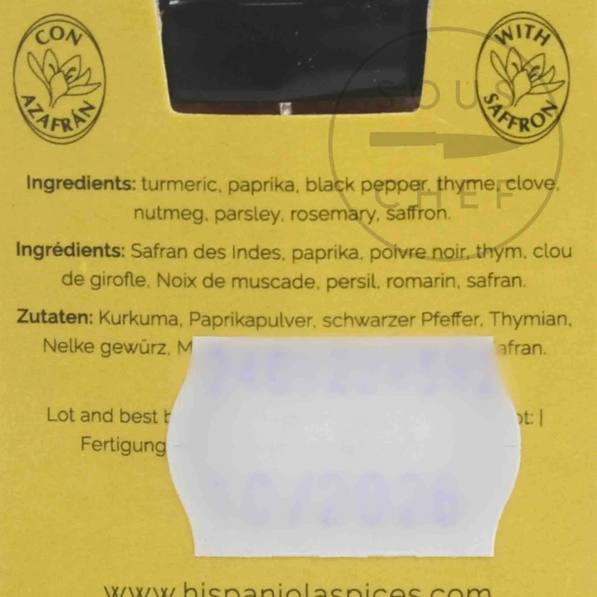 Discount Hispaniola Paella Seasoning, 15g Spanish Ingredients|Herbs & Spices