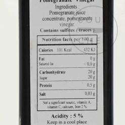 Best Pomegranate Vinegar, 250ml Ingredients Brands|Oil, Vinegar & Dressings