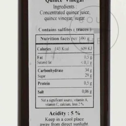 Sale Quince Vinegar, 250ml Ingredients Brands|Oil, Vinegar & Dressings