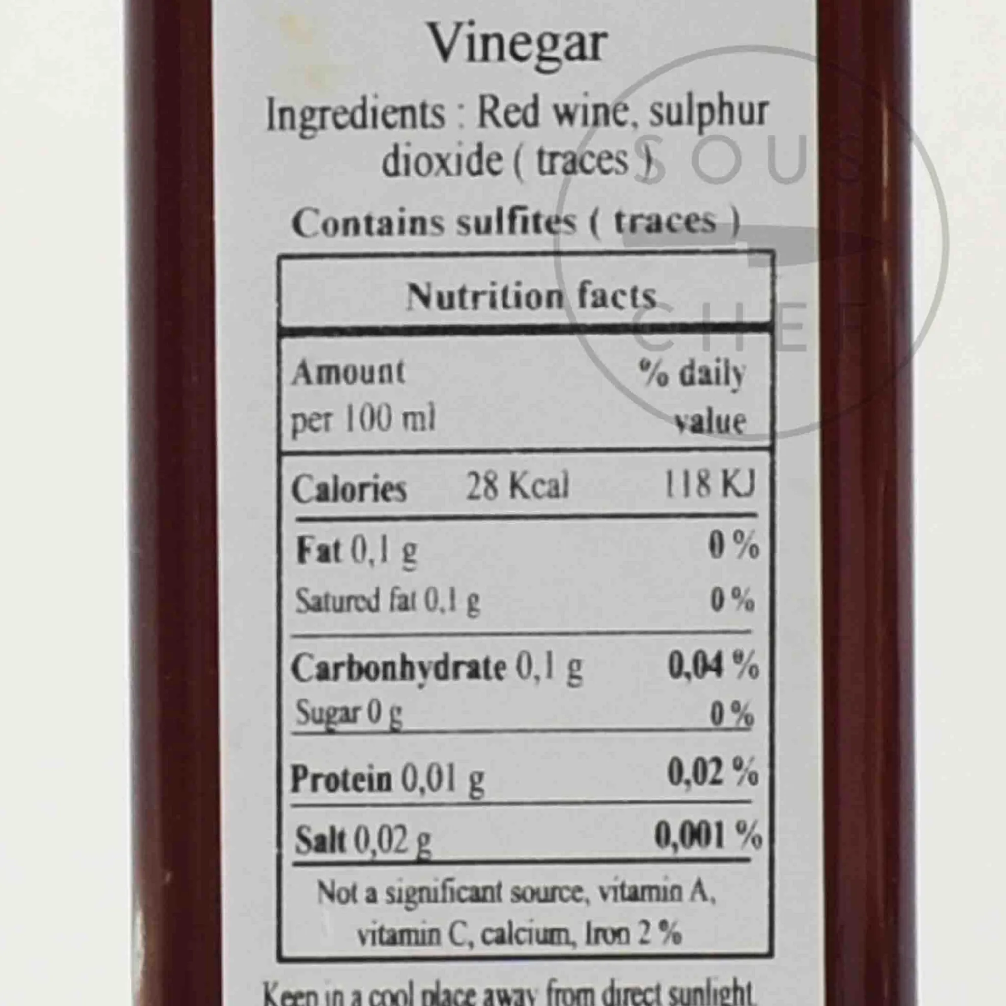Discount 3 Year Aged Red Wine Vinegar, 250ml Oil, Vinegar & Dressings|Ingredients Brands