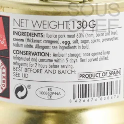 New Iberico Ham Pate, 130g Ingredients Brands|Snacks