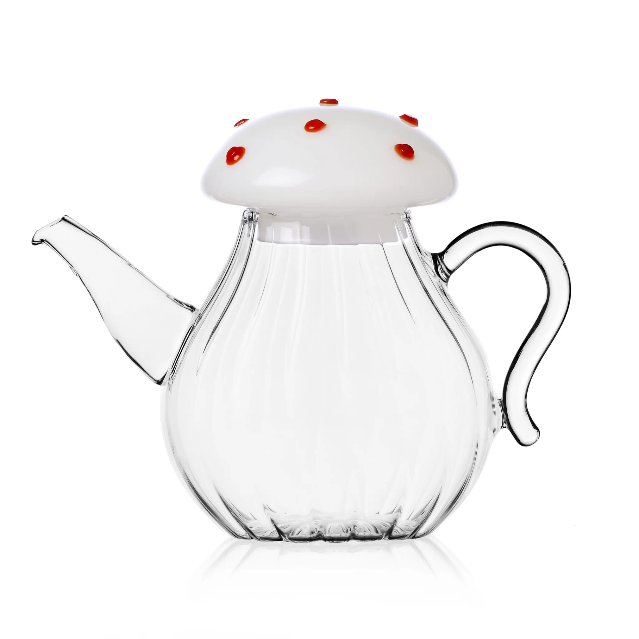 Hot Limited Edition Optic White Mushroom Teapot Tableware Brands|Table Setting