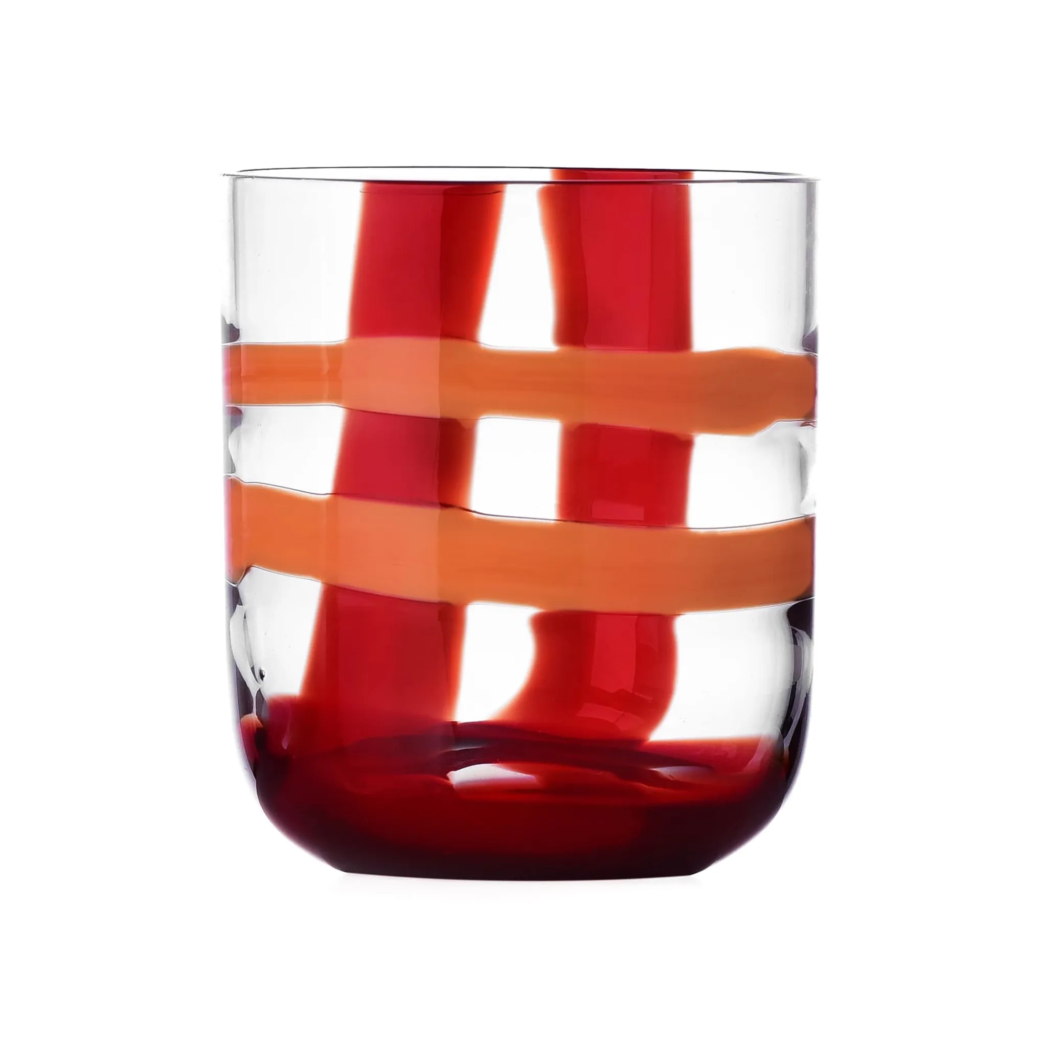 New Red & Orange Patterned Tumbler, 350ml Table Setting|Tableware Brands