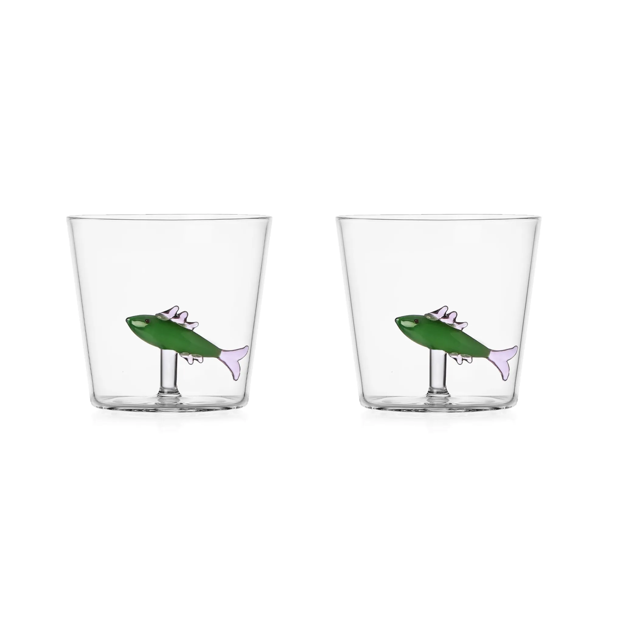 Outlet Ichendorf Set of 2 Green Sardine Tumblers, 300ml Tableware Brands