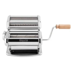 Outlet Imperia Chrome Gourmet Pasta Maker with Textured Rollers Italian Ingredients|Kitchen Tools & Utensils