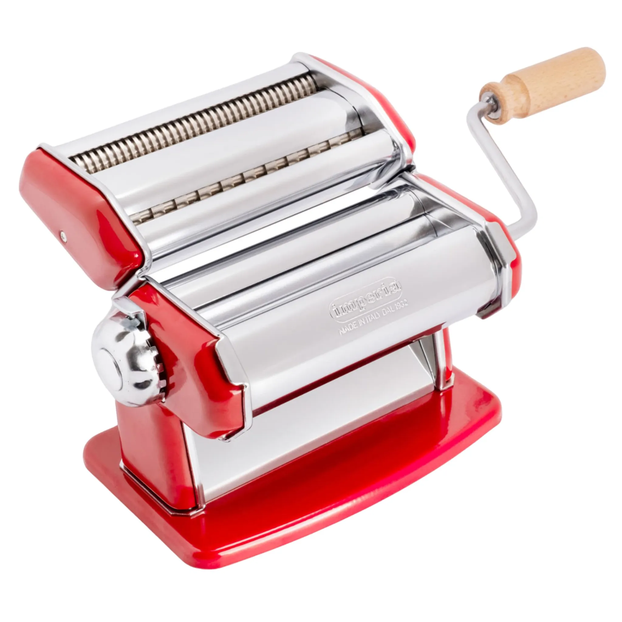 Clearance Imperia Red Pasta Maker with Dust Bag & Hopper Italian Ingredients|Kitchen Tools & Utensils