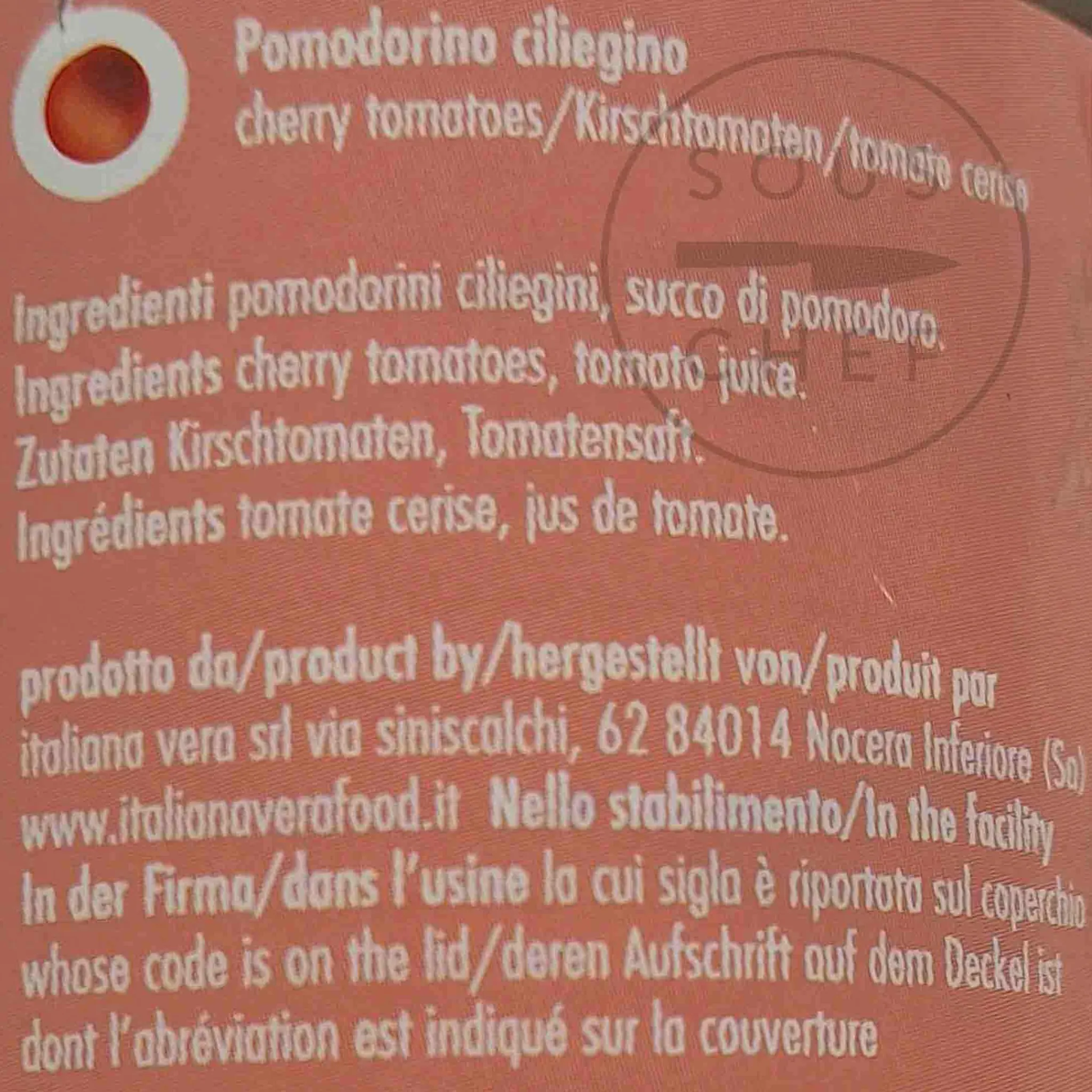New Cherry Tomatoes in Botanical Tin, 400g Vegetables|Ingredients Brands