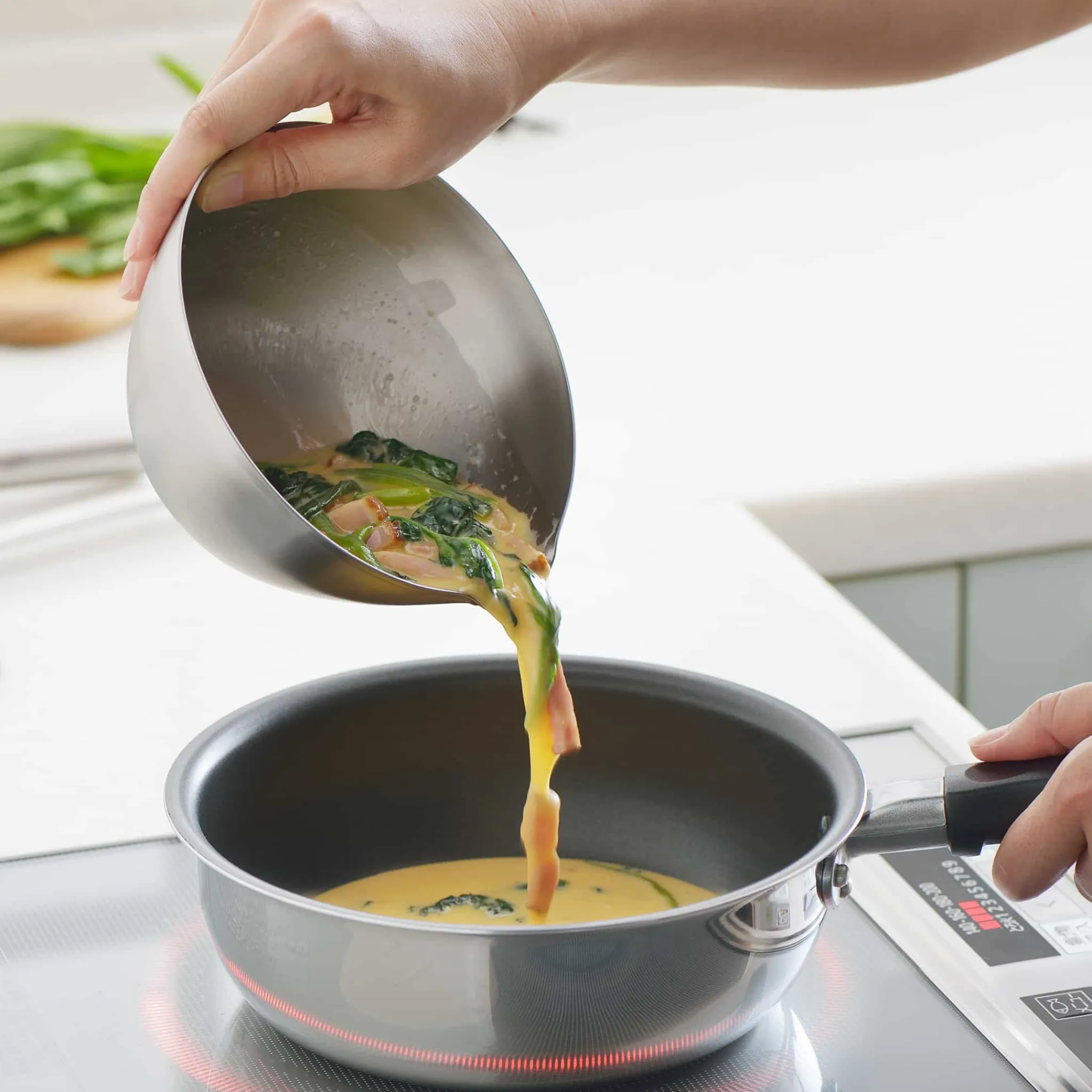 Outlet Japanese Stainless Steel Mixing Bowl with Pouring Spout Japanese Ingredients|Baking Supplies & Equipment