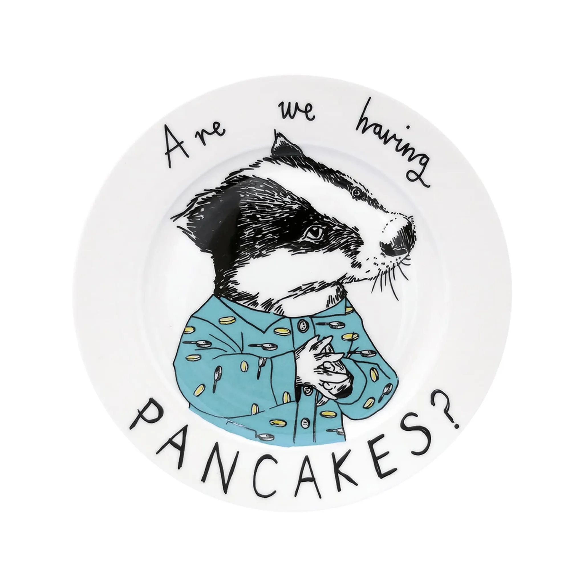Discount Are We Having Pancakes? Side Plate, 20cm Tableware Brands|Made In The Uk