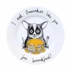 New I Eat Pancakes Like You For Breakfast! Side Plate, 20cm Tableware Brands|Made In The Uk