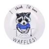 Best I Think I'll Have Waffles! Side Plate, 20cm Made In The Uk|Plates