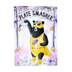 The Amazing Plate Smasher Tea Towel Kitchen Textiles & Clothing