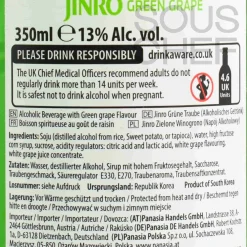 Outlet Chamisul Green Grape Soju 13V, 350ml Ingredients Brands|Drinks