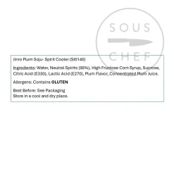 Online Plum Soju, 350ml Ingredients Brands|Drinks