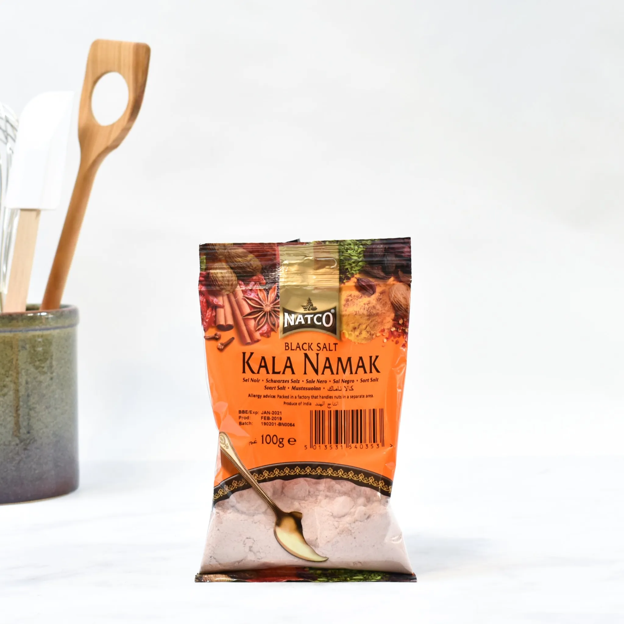 Kala Namak - Indian Black Salt, 100g Ingredients Brands|Indian Ingredients