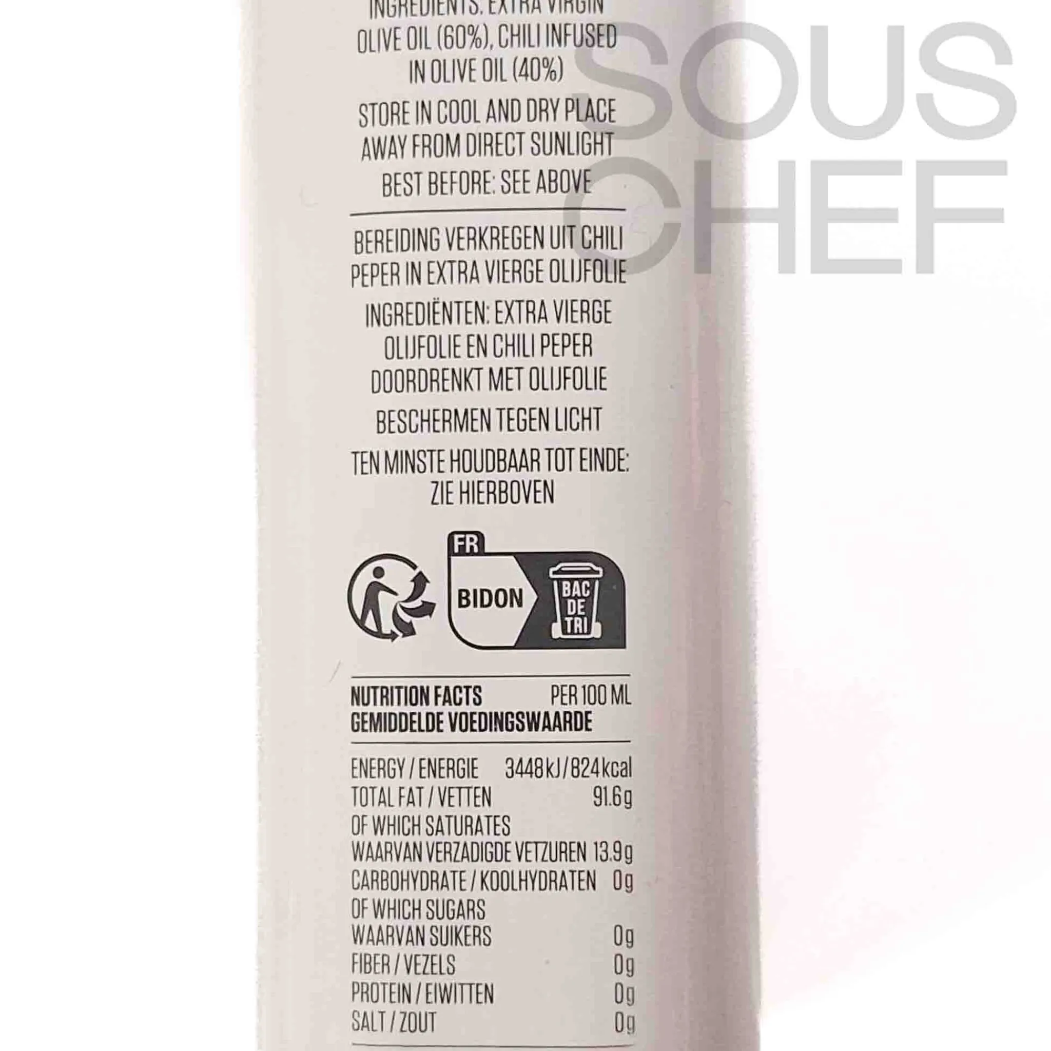 New Green Chillli Infused Extra Virgin Olive Oil, 250ml Ingredients Brands|Greek Ingredients