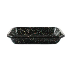 Sale x Sous Chef Galaxy Splatter Enamel Roasting & Serving Dish Baking Supplies & Equipment