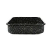 Hot x Sous Chef Galaxy Splatter Enamel Square Roasting & Serving Dish, 21cm Baking Supplies & Equipment