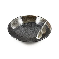 New Karasuba-Iro Shallow Bowl, 25cm Tableware Brands|Japanese Ingredients