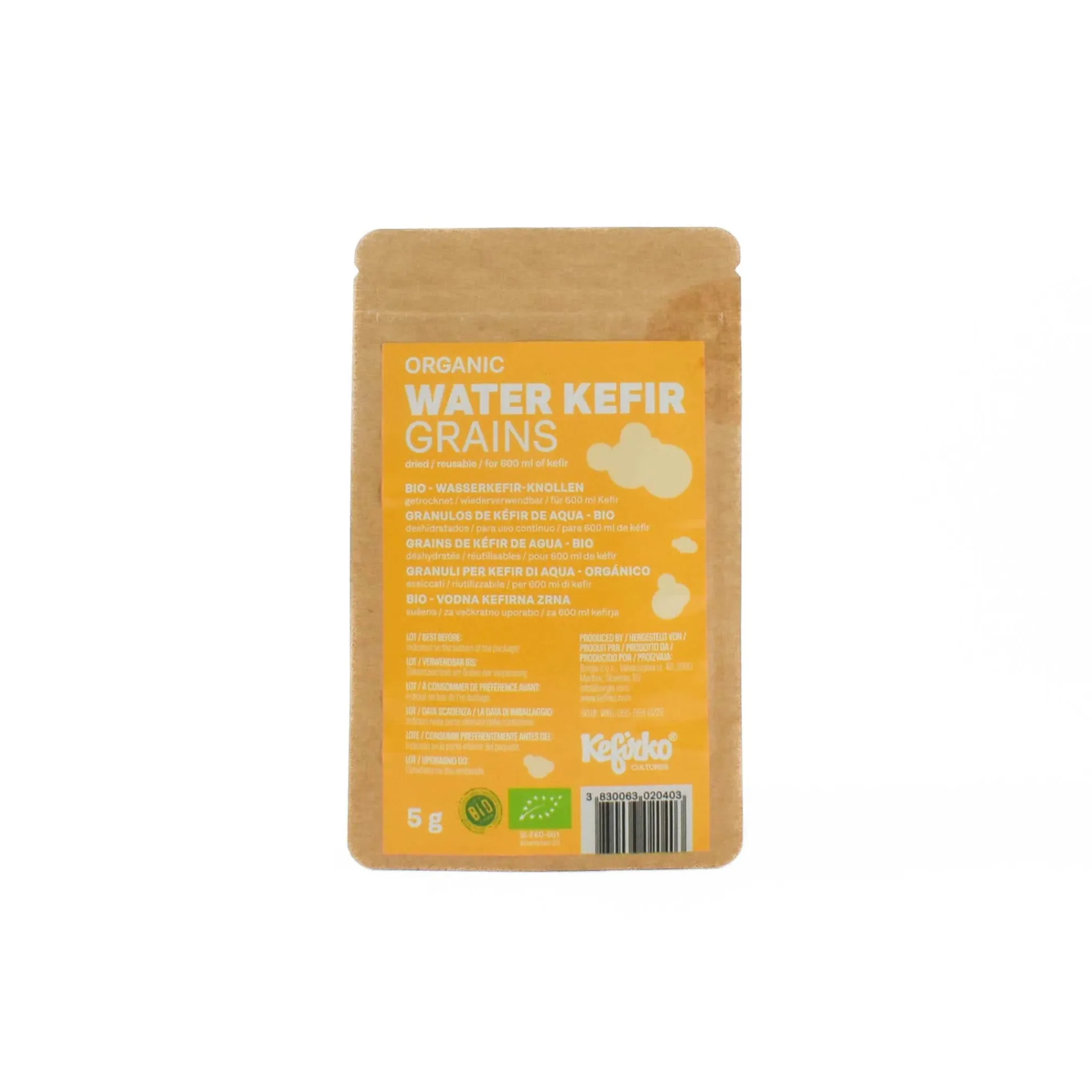 Water Kefir Grains, 5g Pickling, Preserving & Fermenting Jars