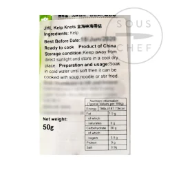 Outlet Kelp Knots, 50g Ingredients Brands|Korean Ingredients