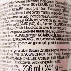 New Deep Roasted Sesame Dressing, 236ml Japanese Ingredients|Oil, Vinegar & Dressings