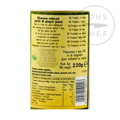 Online Minced Garlic & Ginger, 220g Ingredients Brands|Indian Ingredients