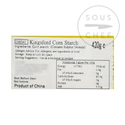Clearance Kingsford Corn Starch, 420g Ingredients Brands|Chinese Ingredients