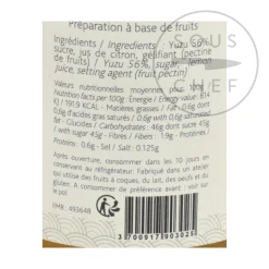 Hot Kito Yuzu Jam, 210g Ingredients Brands|Japanese Ingredients