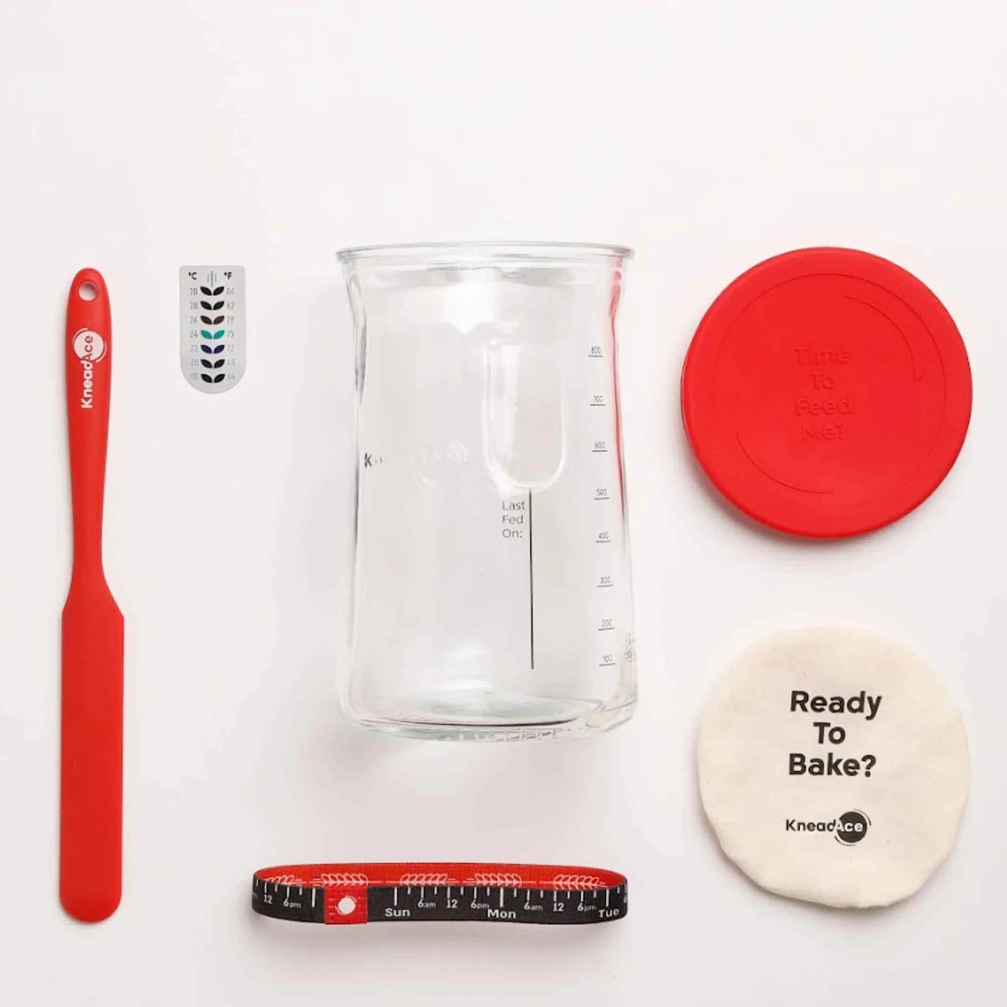 Online Signature Sourdough Starter Jar Kit, 32oz Baking Supplies & Equipment