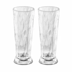 Online Large 'Unbreakable Glass' Beer Glasses, Set of 2 Tableware Brands|Table Setting