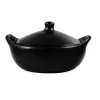 Sale Black Clay Low Oval Cocotte, 24x18cm Pots & Pans