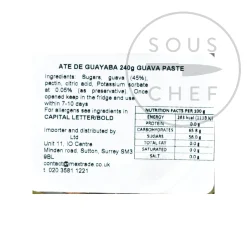 Guava Paste, 240g Ingredients Brands|Mexican Ingredients