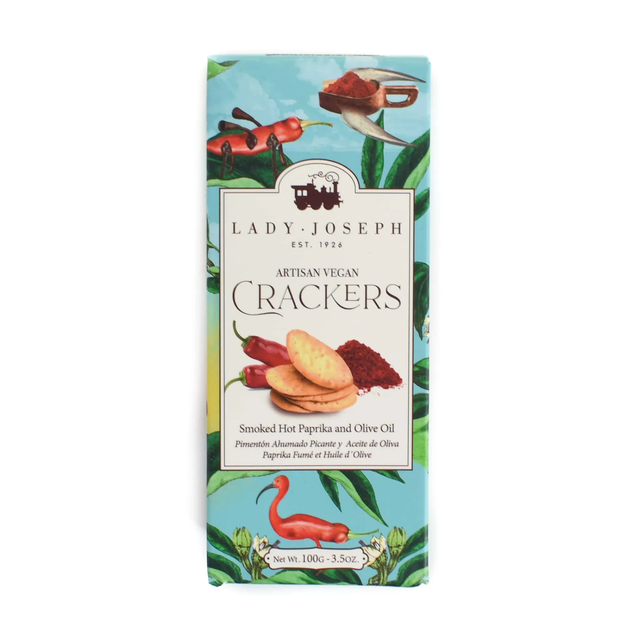 Best Smoked Hot Paprika Crackers, 100g Ingredients Brands|Spanish Ingredients